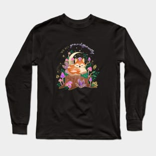 We All Grow Differently Fox Long Sleeve T-Shirt